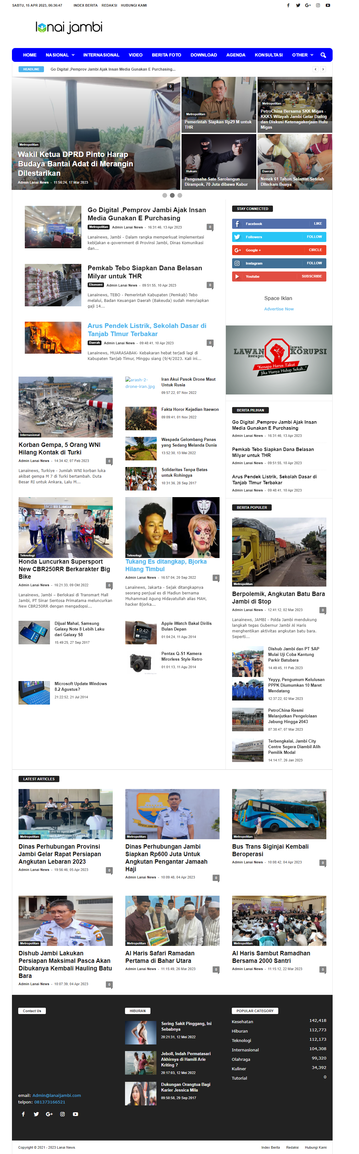 Berita Advertorial Lanaijambi.com