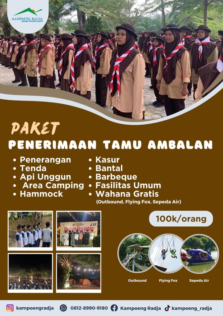 Paket Penerimaan Tamu Ambalan
