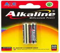 ABC ALKALINE UKURAN AAA (KECIL) ISI 2