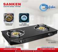 Sanken Kompor Gas Kaca 2 Tungku SG-369DX2