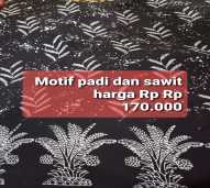 Batik Motif Padi mix sawit