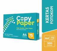 Kertas HVS Copy Paper A4 75 gsm (1 Rim)