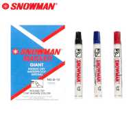 SPIDOL PERMANENT SNOWMAN MERAH/PAK