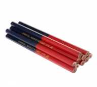 pensil merah/biru