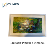 Lukisan Timbul 3 Dimensi