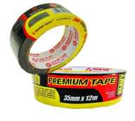 NACHI CLOTH PREMIUM TAPE BLACK 35mm X 12M 1,5 inc