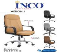 Kursi Kantor INDACHI INCO AERON 1 CR Kaki Besi Chrome & Hidrolik