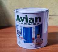 AVIAN CAT MINYAK KAYU & BESI 1 KG Warna SUPER WHITE & SUPER BLACK