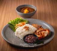 paket ayam penyet sambal