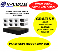 PAKET CCTV HILOOK 2MP + AUDIO 8CH