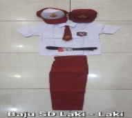 BAJU SERAGAM SD LAKI LAKI - XL