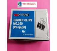 BINDER CLIP V-TRO NO.260 2" (51 MM)