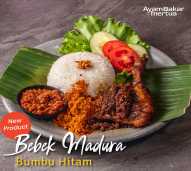 paket bebek madura bumbu hitam (paha)