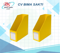 Bantex Box File- Magazine File 10 CM Lemon