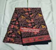 Batik motif perahu mix burung