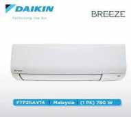 Air Conditioner Daikin 1 PK 25 AV (Pipa, kabel, Brecket, Pasang)