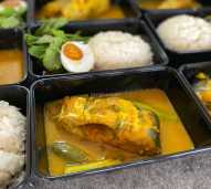 Nasi Kotak Tempoyak Patin