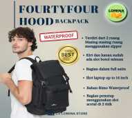 Tas Ransel FOURTYFOUR HOOD Waterproof Backpack