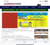 publikasi media online, Dinkes Provinsi Jambi