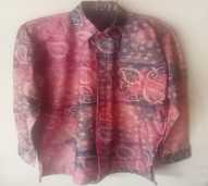 Baju Batik Motif Daun