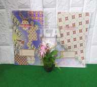 Sampul Buku Kertas Batik Boxy