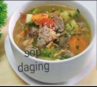 Sop daging sapi