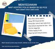 MAP KERTAS POLIO BIASA ISI 50 PCS