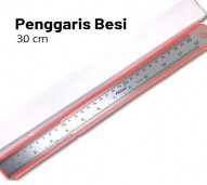 PENGGARIS BESI 30 CM