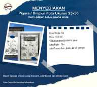 Pigura / Bingkai Foto Ukuran 25x30