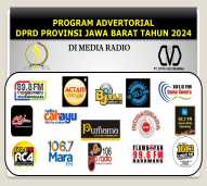 PROGRAM ADVERTORIAL DPRD PROVINSI JAWA BARAT TAHUN 2024