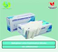 SafeGlove Latex Examination Gloves