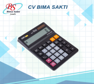Deli Calculator 12 Digits (Black) 1520A