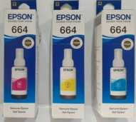 Tinta epson 664 (C,M,Y) warna