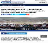 Berita Advedtorial Dinas Kominfo Provinsi Jambi