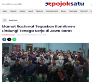 BERITA ADIKARYA PARLEMEN DPRD JABAR MAMAT RACHMAT