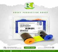 Fargo HDP 5000 Color Ribbon YMCKK 500 IMAGES PN 84052 084052