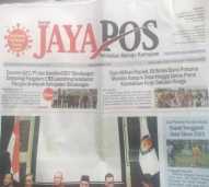 Media cetak Harian Jaya Pos
