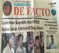 ADVERTORIAL MEDIA CETAK SUMATERA DE FACTO