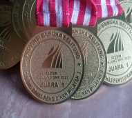 KALUNG WISUDA / GORDON WISUDA / MENDALI (EMAS, PERAK, PERUNGGU)