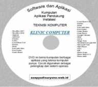 DVD PENDUKUNG INSTALASI WINDOWS 7 8 DAN 10