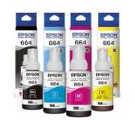 TINTA EPSON 664 MERAH KUNING BIRU HITAM