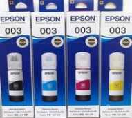 Tinta Epson 003 Warna Merah, Kuning, Biru,Hitam