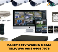 PAKET CCTV WARNA 8 CAMERA