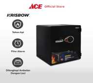 Ace - Krisbow 53X48.3X61 Cm Brankas Tahan Api Swf2420E Lemari Kabinet Besi Brangkas Fire Safe Safety Box