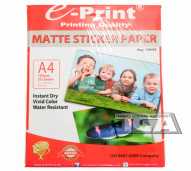 Kertas Foto E-Print Matte Stiker paper 100 gsm