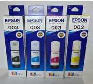 Tinta Printer Epson 003 Warna (Merah, Biru, Kuning)